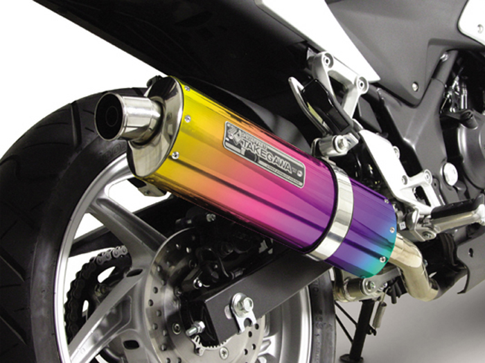 Takegawa Power Silent Oval Exhaust - CBR250R