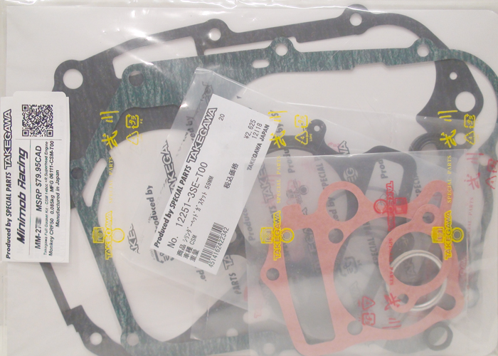 Takegawa Gasket Seal Set - CSM 148cc +R Superhead Engine - CRF50