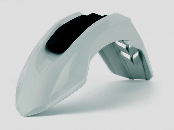 Polisport SM Line UFX Front Fender - Universal - White