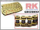 RK 428MXZ 428H Pit Bike Chain - Black