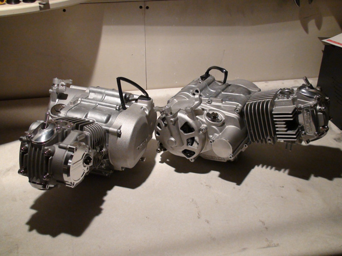 Twin twin spark crate engines