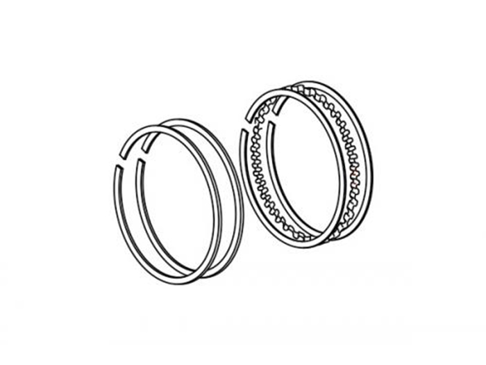 Takegawa 53mm Ring Set - TT-R50 107cc CRF100 100cc