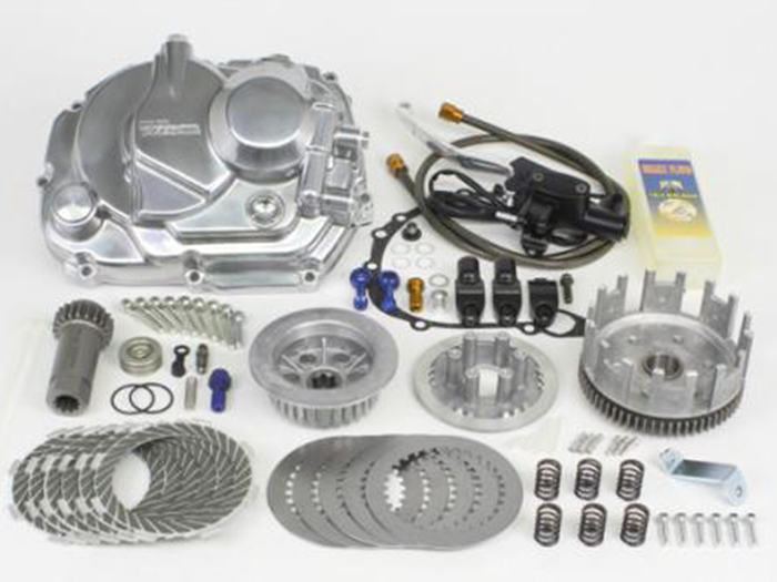 Takegawa Hydraulic 6 Disc Clutch Cover Combo Kit - Z125 Pro