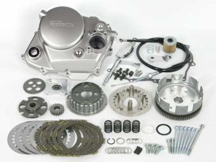 Takegawa Slipper Clutch Full Kit - CRF100 - silver paint