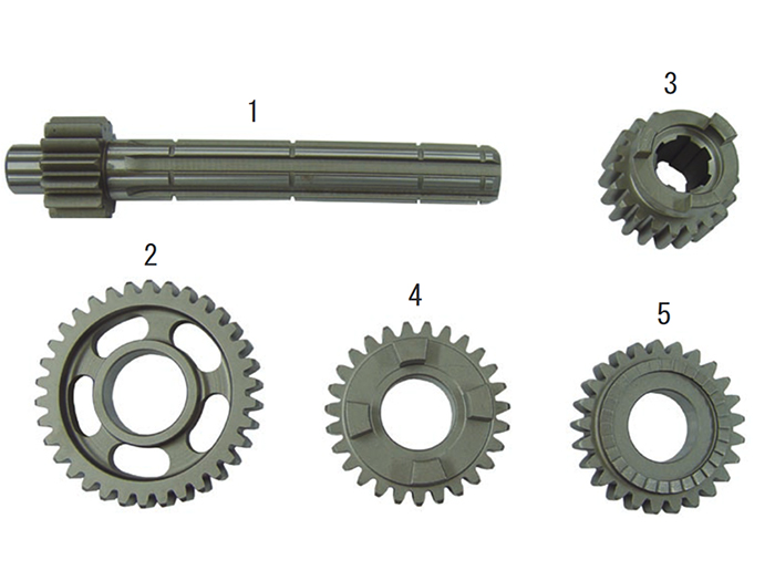 Takegawa 3 Speed Close Ratio Repair Parts - CRF50