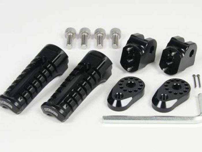Takegawa Adjustable Ride Height Footpegs - CRF50 Grom NSR50