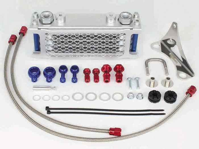 Takegawa Slimline Oil Cooler Kit - CRF100 to clutch