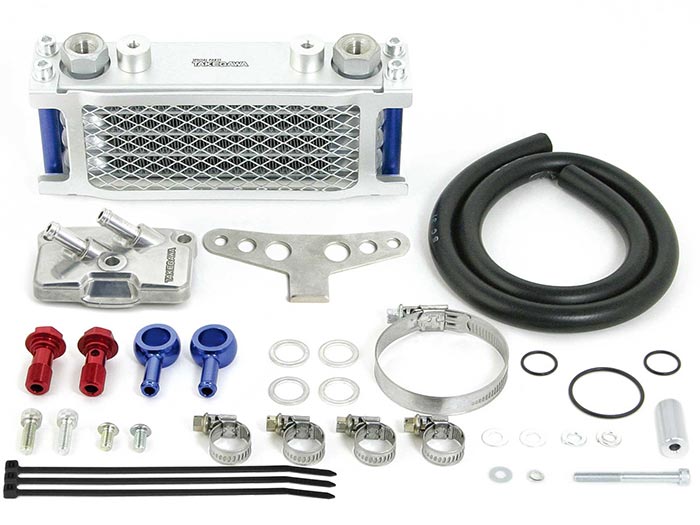 Takegawa Compact Cool Oil Cooler Kit - CRF50 - stock head rubber