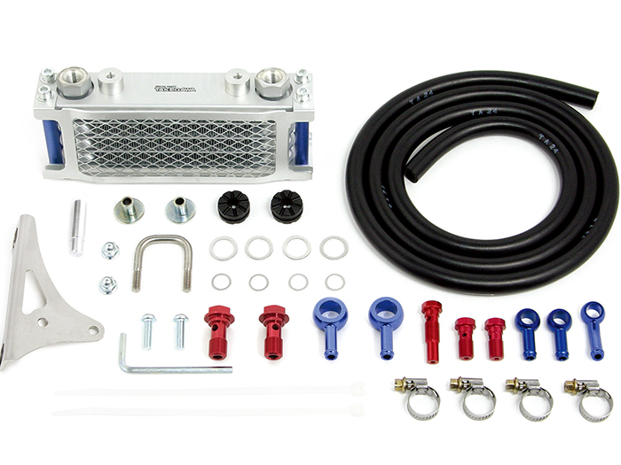 Takegawa Compact Cool Oil Cooler Kit - XR100R - rubber to clutch