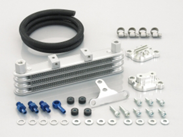 Kitaco Oil Cooler Kit - Grom - silver