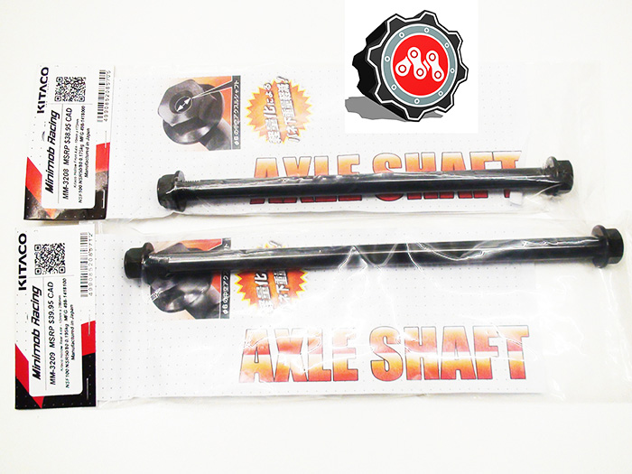 Kitaco Hollow Rear Axle - NSF100 NSR50 NSR80 Ape 50