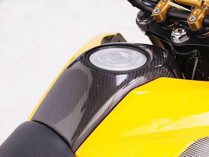 Kitaco Carbon Fiber Tank Protector - Grom 2014 2015