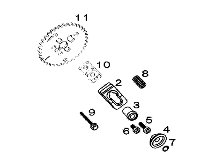 Takegawa 4V Camshaft Parts - KLX110L