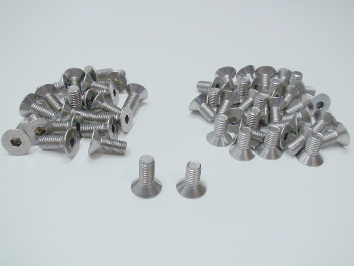 Tapered Stainless Steel Brake Rotor Bolts
