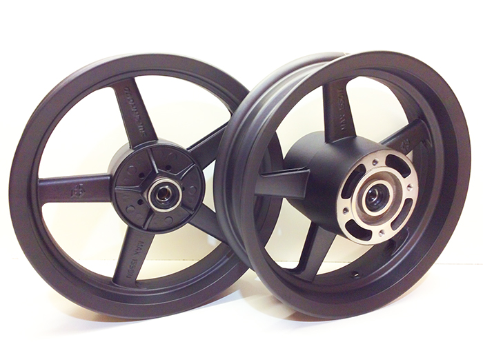 Mobster 5 Spoke Supermoto Wheel Set - 12 x 2.15  12 x 3.00