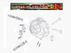 Takegawa +R Superhead Repair Parts